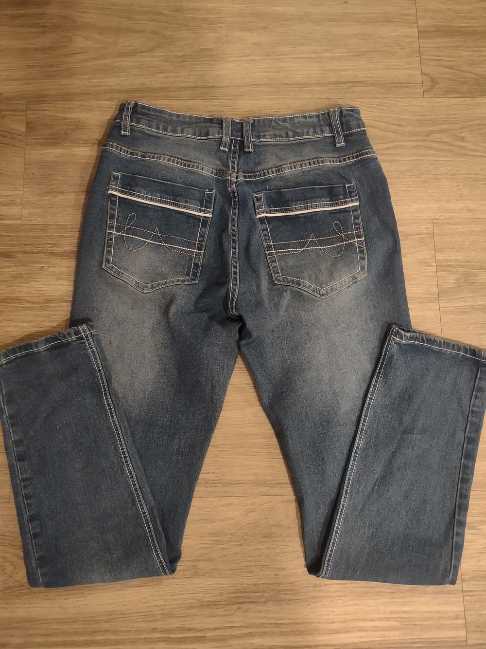 Classic Men's Blue Denim Jeans